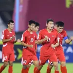 【動画】サッカー北朝鮮代表のグータッチ、なんか違うｗｗｗｗｗｗｗｗｗｗｗｗ