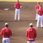 カープ“投げ込み型”秋季キャンプ打ち上げ！最多は佐藤柳『1293球』/一問一答