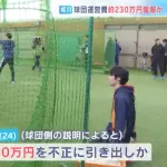 野球独立リーグ『旭川ビースターズ』代表就任予定の男性が運営費230万円を「増やす」と言い私的流用
