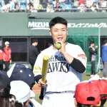 SB近藤健介、WBCで大谷翔平との共闘熱望 「こっちには世界NO・1がいるので。NO・1のピッチャーが出てもらえたら大丈夫」