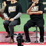 清原和博が東京ドームに登場！　松井秀喜と久しぶりに共演　松井「清原さん、うれしいです」「いつまでも嫉妬」