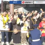 森唯斗さん、ホークスパレードで目撃される