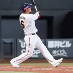 【日韓ＤＰＧ】中田翔氏がエスコン初本塁打　北海道の地では99本目　バットでファン魅了