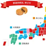 【画像】ニチレイ「『今川焼』『回転焼』とかお前らが大喜利してるアレの勢力図をまとめました」