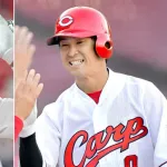 カープ中村奨成『背番号0』継承に意欲!「上本さんが引退されたので期待してた(笑)」