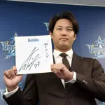 DeNA・藤浪晋太郎、年俸8000万円で更改　来季は先発で「180イニング」を目標に「それぐらい投げれば、いい数値もついてくる」
