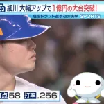 【中日】細川成也の1億3000万円は高いか安いか