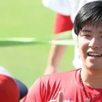 カープ黒原、左膝手術も「(患部は)気にならない」春キャンプ初日からブルペン入りする意気込み