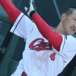 カープ矢野「自分に厳しくしないといけない。1人でやった方がいい」孤独トレで追い込む。来季の目標は143試合出場&GG賞