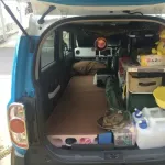 (ヽ’ん`)「金もかからんし、車中泊楽しいぞ。独身の充実した1日。」