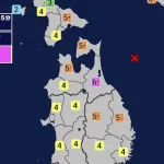 青森地震、被害ゼロ