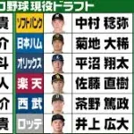【画像】現役ドラフト、ついに公開！！ファン大荒れ不可避ｗｗｗｗｗ