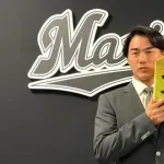 ロッテ西川史礁、2600万増の4200万で契約更改！