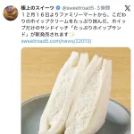 【悲報】コンビニさん、ホイップクリームだけを挟んだサンドイッチを発売wwwwwwwwwwwwwwwwww
