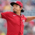 小笠原慎之介 MLB　23試合 38回　防御率 6.98 勝利 1敗戦 1 ホールド 1セーブ 0 奪三振 30