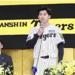 【阪神】ドラフト１位・立石正広、新人選手入団発表会で決意表明「広角にどこでもホームランを打てる」