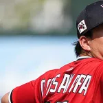小笠原慎之介 MLB　23試合 38回　防御率 6.98 勝利 1敗戦 1 ホールド 1セーブ 0 奪三振 30