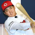 カープドラ1平川「(藤浪の)真っ直ぐを打ち返したい」球界屈指の剛腕を打ち砕く宣言に会場が沸く