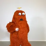 【朗報】ガチャピンムックのムック、激しく踊りすぎて目玉がすごいことになる