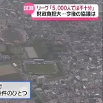 Jリーグが秋田市に苦言「5000人の新スタジアムは小さすぎる、不十分」