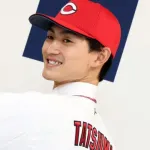 カープ辰見鴻之介が入団会見！現役ドラフト指名は驚きなし「広島でひと花咲かせる」