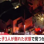 【悲報】西東京の一家心中、4人全員の死亡確認 ついでに近所の25歳男性が何故か実名を晒される