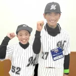 千葉ロッテマリーンズjrが白星、益田直也の長男も背番号52で勝利に貢献