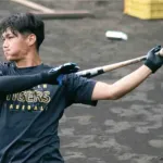 阪神　野手転向の西純は激動の１年　野手として初のキャンプは「充実感」　外野手登録の育成選手として再スタート