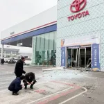 【画像】トヨタ中国支店で爆弾テロ