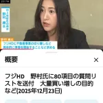 フジテレビの株を30%も買ってのっとろうとしてる女の顔wwwwww