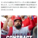 エンゼルス、レンドン契約再編で最大109億円の資金余力確保へ　今井達也、岡本和真争奪戦に追い風