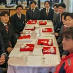 カープ新人選手、大野寮に入寮！畝寮長＆栗林らに挨拶