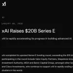 【朗報】xAI社、3兆円資金調達に成功しGrok5まもなく解禁WWWWWWWWWWWWWWWWWWWWWWWWWWWWWWWWWWW