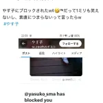【悲報】芸人やす子、「つまらない」と言った一般人をブロックしてしまう