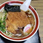 ラーメンにトンカツ乗せたやつ　あまり流行らない