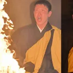 カープ堂林＆會澤が10度目の護摩行！灼熱の炎に挑む
