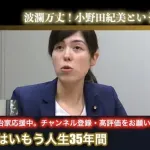 小野田紀美(43)「男性と付き合ったことがない。二次元しか興味がない」