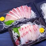 スーパーの刺身のツマが邪魔
