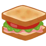 完全に思い付きでサンドイッチを作る
