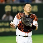 阿部慎之助　率.284(7514-2132) 本406 点1285 OPS.863