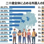 【悲報】新宿、池袋の外国人比率とんでもない事になる・・・・・・・・