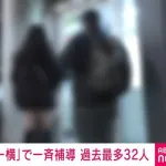【悲報】「トー横」で過去最高の一斉補導