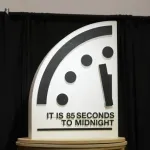 終末時計さん、最短更新！85秒に！！