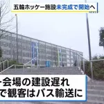 ミラノ・コルティナ五輪まであと1日　アイスホッケー会場の駐車場など未完成　競技場めぐり物議も