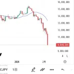 ビットコインさん、逝く
