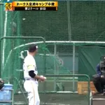ドラフト5位の髙橋隆慶、さっそくA組に合流