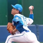 日本ハム育成右腕・宮内“三度目の正直”へ猛アピール　紅白戦で2回無安打無失点3奪三振と好投