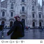 五輪解説・高木菜那さん「世界中のスリが集まっているらしい」ミラノの名所へ「気をつけなければ！」