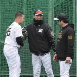 阪神・ドラ5能登嵩都　シート打撃で上々デビュー　打者5人に安打許さず