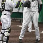 【阪神】外野で奮闘中の中川勇斗「まじでしんどい」３カ月ぶりにブルペンで計174球受け